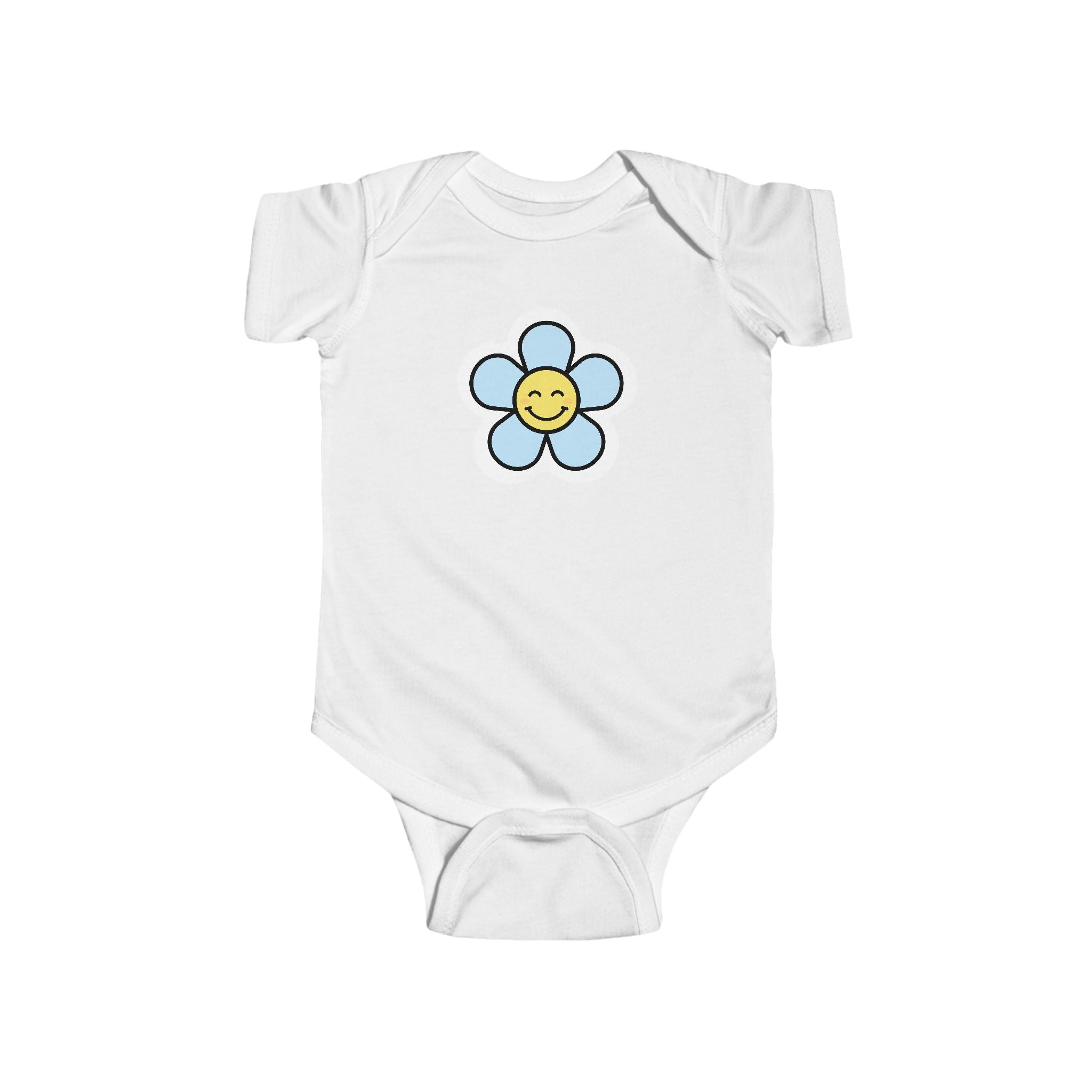 'Smiling Flower' Baby Bodysuit