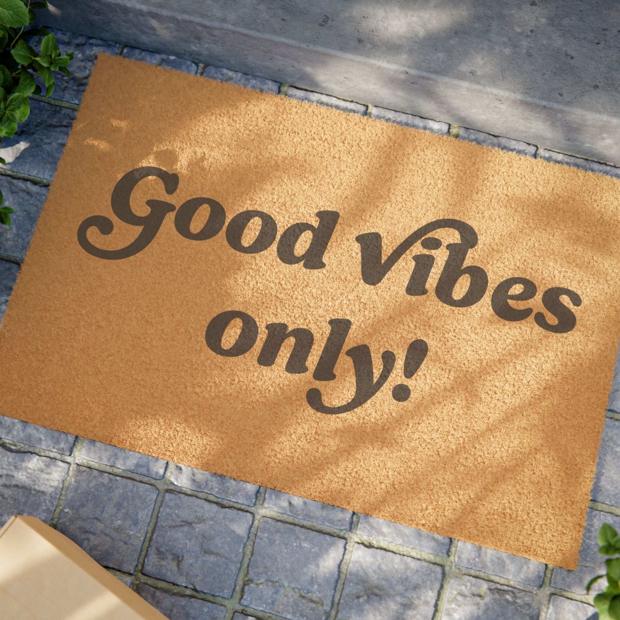 Good Vibes Only! Doormat