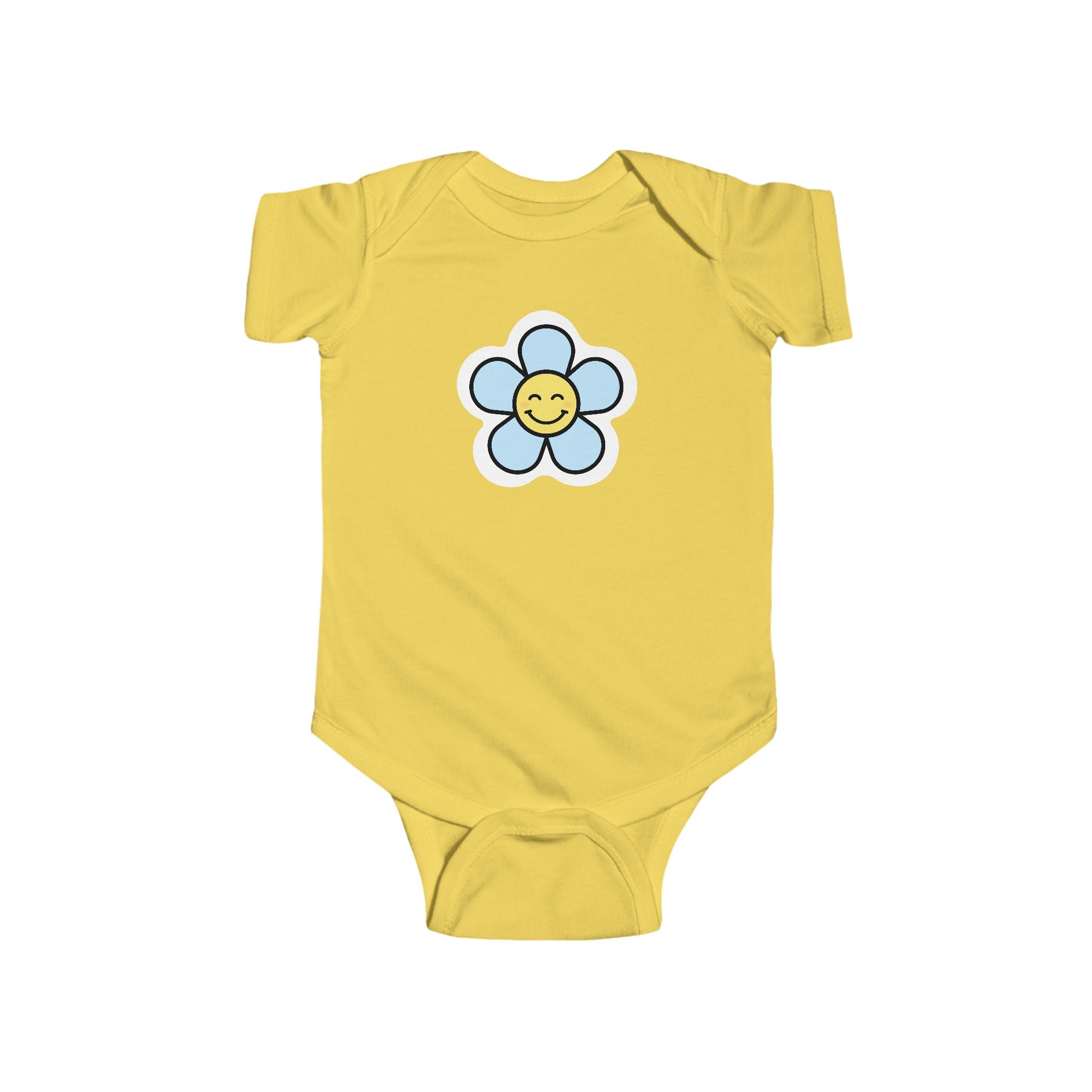 'Smiling Flower' Baby Bodysuit