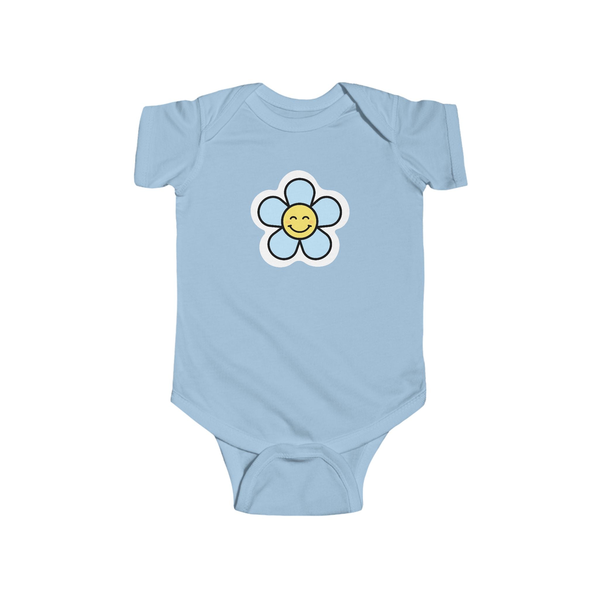 'Smiling Flower' Baby Bodysuit