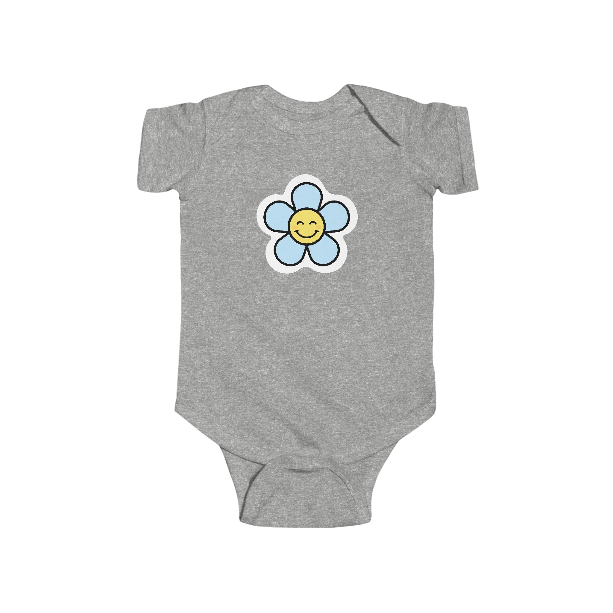 'Smiling Flower' Baby Bodysuit