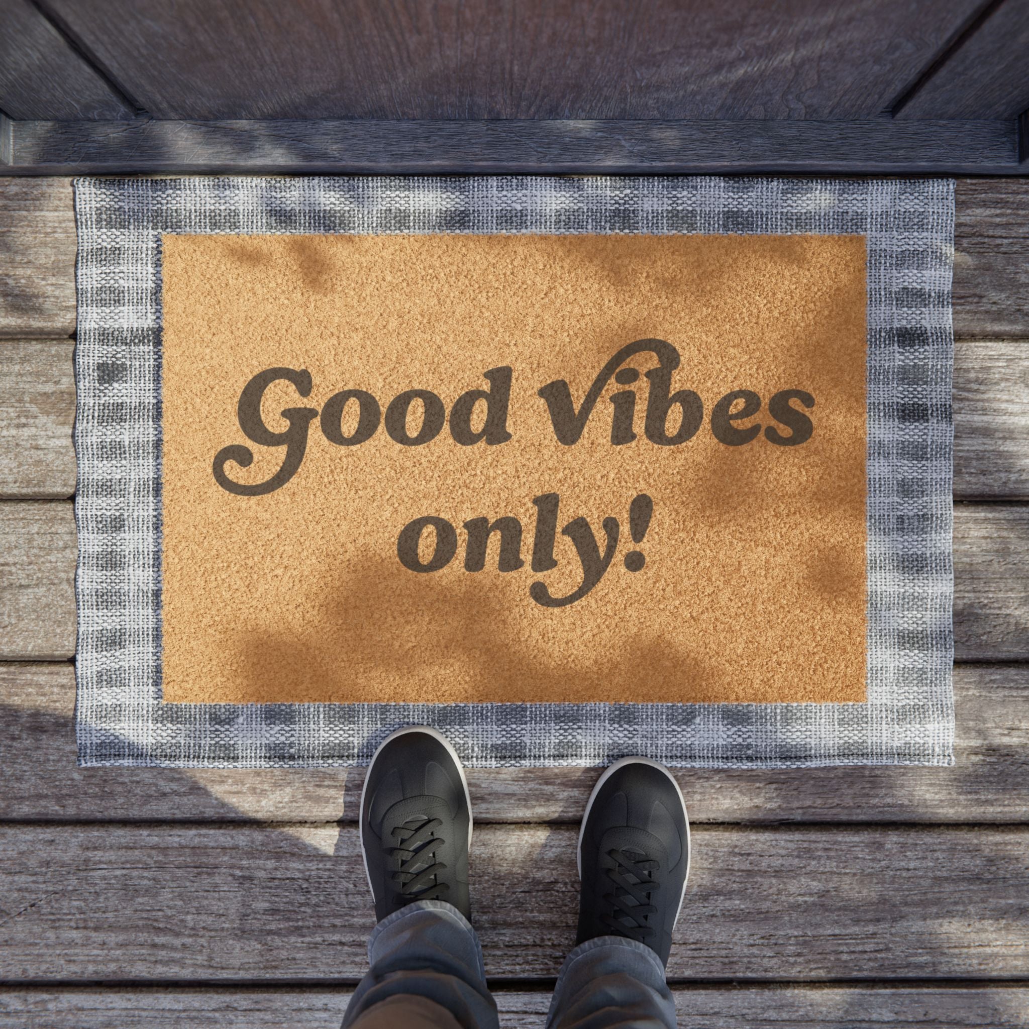 Good Vibes Only! Doormat