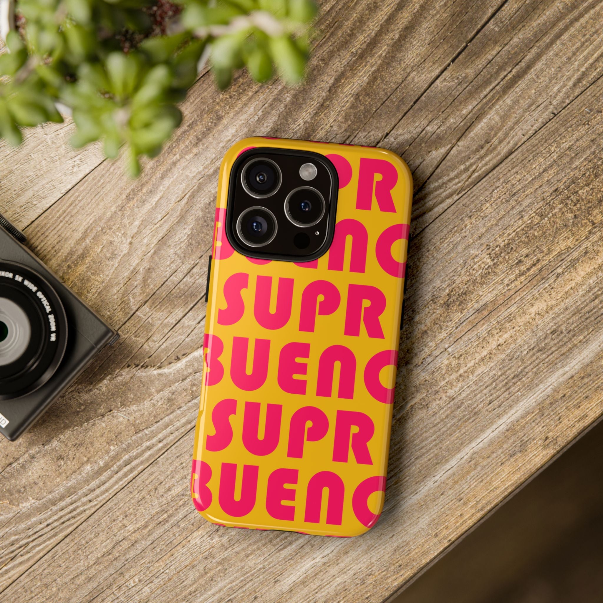 iPhone Case - Pink/Yellow